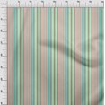 thumbnail image 2 of oneOone Tissu Polyester Lycra Multicolore Rayé Tissu de Couture BTY 56 Pouces de Large, 2 of 3