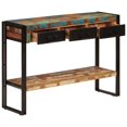 thumbnail image 5 of vidaXL Table Console 110x30x76 cm Bois Massif Recyclé, 5 of 5