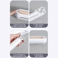 thumbnail image 4 of XYAIYT Magnetic Cling Film Dispenser With Sliding Cutter For Easy Kitchen Storage And Safe Food Wrap Foil Dispenser Holder For Aluminum Foil And Parchment Paper, 4 of 8