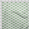 thumbnail image 4 of oneOone Cotton Flex Green Fabric Block Sewing Craft Projects Fabric Prints By Yard 40 Inch Wide, 4 of 5