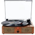 thumbnail image 5 of DIGITNOW Vintage 3-Speed Bluetooth Vinyl Record Player with Built-in Speakers, 5 of 5