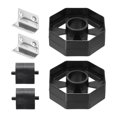 thumbnail image 1 of Uxcell 2 Set Tape Dispenser Core and Blade, Replacement Core, Wheel and Replacement Blade for 20032 Tape Dispenser for Home Office Warehouse Wrapping Packaging Mailing Shipping, 1 of 7