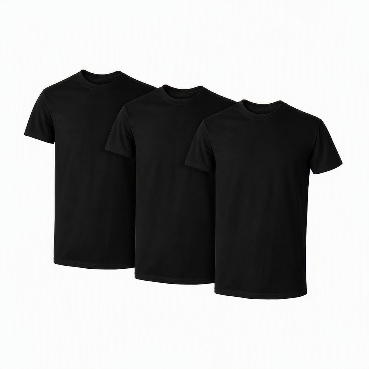 Hanes Men's 3 Pack ComfortBlend Crew T-shirts