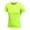 Mint Green, variant on cfhntfmh Men's Compression Shirts Soft Short Sleeve Workout Gym T-Shirt Slim Stretch Crewneck Athletic Running Tops