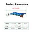 thumbnail image 2 of Mosiee Sinking Squid Jig Designs Illuminate Your For Nighttime Fishing Adventures, 2 of 9