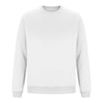 thumbnail image 3 of cfhntfmh Chandails Molletonnés pour Hommes Grande Taille Décontractés à Col Rond à Manches Longues Hauts Basiques Molleton Doux Chandails Molletonnés Unis, 3 of 6