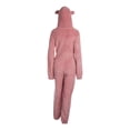 thumbnail image 3 of Combinaison en Peluche pour Femmes Pyjama d'Hiver à Fermeture Éclair Col Montant Chandails à Capuchon Chauds, 3 of 4
