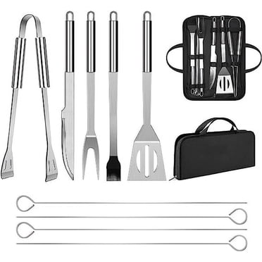 BBQ Utensil Set Stainless Steel Professional Barbecue Accessories Grill Tool with Bag Easy to Carry
