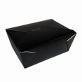 thumbnail image 1 of Pack N' Eat Black Number 4 Take Out Box -- 160 per case, 1 of 1