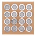 thumbnail image 4 of 16 Pcs LED Deck Light Kit 10W 2800 To 3200K Warm White IP67 Waterproof Recessed LED Deck Lamp 90‑265V US Plug, 4 of 14