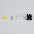 thumbnail image 2 of GATERON KS-15 Optical Yellow Keyboard Switches, 35gf RGB LED Infrared Path Linear Key Switches for Mechanical Keyboard (35PCS, Yellow), 2 of 7