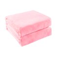 thumbnail image 1 of Unique Bargains Couverture Jetée en Molleton Microplush Doux pour Lit Grand, Rose, 1 of 10