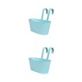 thumbnail image 2 of relayinert Outdoor Hanging Pots For Plants Practical And Beautiful Solution Detachable Light blue 2Set, 2 of 6