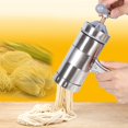 thumbnail image 1 of Noodle Maker Machine Noodle Machine Pasta Machine Pasta Maker Machine Fettuccine Cutter Noodle Press For Home Cooking Kitchen Restaurant, 1 of 8
