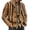 ZD-Khaki, variant on Fartey Men's Stand Collar Cardigan Knitwear Thermal Twisted Knot Open Front Sweaters Cable Knitted Button Down Cardigans Sweater Loose Cozy Long Sleeves Solid Sweaters