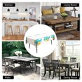 thumbnail image 4 of YAOMOBB Birthday Party Decoration Supplies Disposable Premium Decorative Tablecloth 10 Pcs Waterproof Tablecloth for Rectangle Tables 72 x 54 Inch, 4 of 7