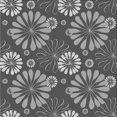 thumbnail image 1 of Ahgly Company Tapis d'Intérieur Lavable en Machine Carré Transitionnel Gris Foncé, 8 Pieds Carré, 1 of 7