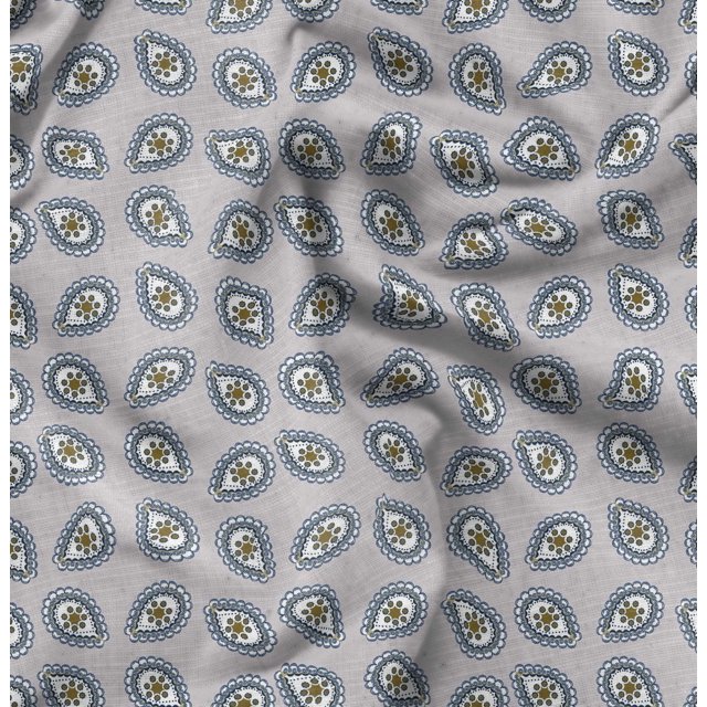 Soimoi Cotton Duck Fabric Abstracts Abstract Print Sewing Fabric Yard 56 Inch Wide