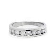 thumbnail image 2 of Bague Ronde en Diamant 14K pour Mariage Anniversaire, 2 of 2