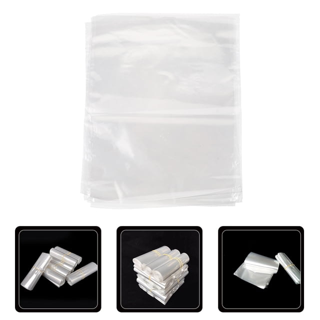 Minkissy 200Pcs Clear Cellophane Bags For Packaging Wine Bottles Transparent