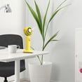thumbnail image 2 of 9Yellow Usb Rechargeable Neck Fan 2.52X1.69X6.14 Inch Hands Free 3 Wind Levels Portable Wearable For Travel Office Outdoor Cooling, 2 of 6