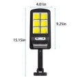 thumbnail image 3 of EGNMCR Solar Outdoor Lights, Motion Sensor Solar Powered Lights IP65 Waterproof, 3 Modes, With Remote Control,Wall Security Lights For Fence Yard Garden Patio Front, 3 of 6