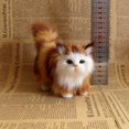 thumbnail image 3 of MesaSe PENGXAING Simulation Cat Toys Plush Toys Simulation Animal Models Children‘s Gifts, 3 of 4