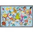 thumbnail image 1 of Nickelodeon Characters Wall Poster, 14.725" x 22.375" Framed, 1 of 4