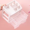 thumbnail image 2 of Maoww Ins drawer style cosmetics storage box desktop shelf multifunctional dressing table lipstick sorting cabinet, 2 of 9