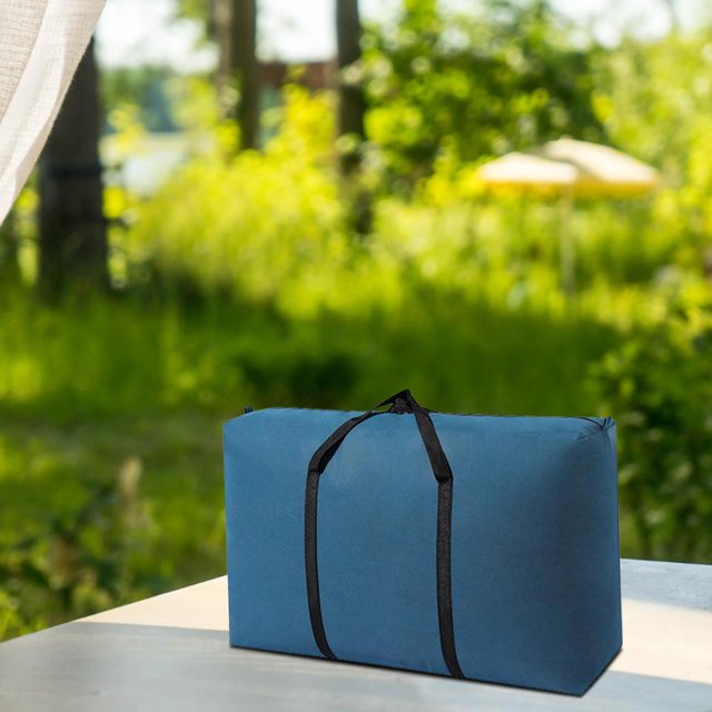Elodie Moving Packing Bag Reusable Versatile Portable Storage Bag Tote Bag Luggage Bag blue 125L