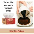 thumbnail image 4 of EcoNesxp Inch Wall High Wall Commercial Coffee Filters 12 Cups Home and Commercial Machines 500 Count, 4 of 5