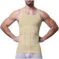 thumbnail image 4 of Male Shaper Tank Slim Underwaist For Men Body Shaper Shirt, 4 of 6
