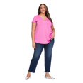 thumbnail image 2 of Lane Bryant Women's Plus Pleated Top, 2 of 6