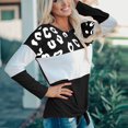 thumbnail image 1 of RKSTN Sweaters for Women Fashion Stripe Leopard Print Comfortable Long Sleeves Sweater Tops Fall Sweaters, 1 of 9
