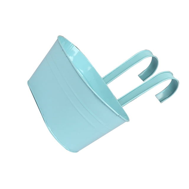 ZheElen Detachable Hanging Flower Pot. Strong And Lightweight For Easy Gardening Stylish Decoration Light blue 1Set