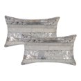thumbnail image 1 of TORINO MADRID COWHIDE PILLOW 12"X20" 2-PACK, 1 of 2