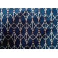 thumbnail image 4 of oneOone Cotton Silk Fabric Geometric Ikat Decor Fabric Printed BTY 42 Inch Wide, 4 of 4