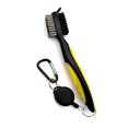thumbnail image 4 of Ruiboury Golf Club Brush Portable Handheld Replacement Double-sided Ball Shoe Brushes Yellow Lidless 5Set, 4 of 6
