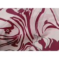 thumbnail image 5 of oneOone Cotton Poplin Maroon Fabric Abstracts Sewing Craft Projects Fabric Prints By Yard 56 Inch Wide, 5 of 5