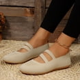thumbnail image 2 of Kcodviy Women Casual Shoes Able Shoes Womens Casual New Pattern Solid Color Casual Womens Shoes 10 Flat Bottom Comfortable Lightweight Womens Shoes Casual Work Non Slip on, 2 of 9