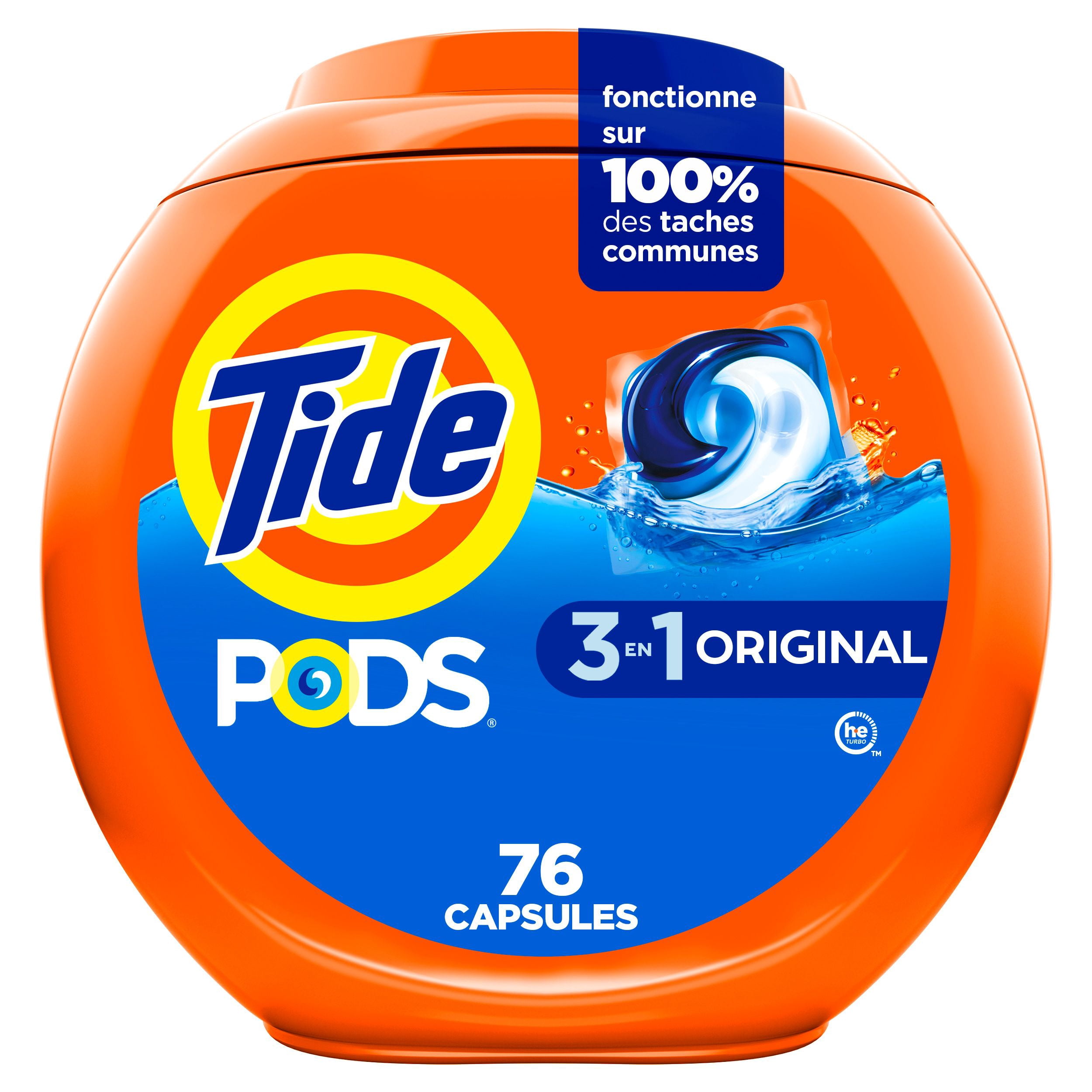 Tide PODS Laundry Detergent Pacs, Original Scent, 76 Loads