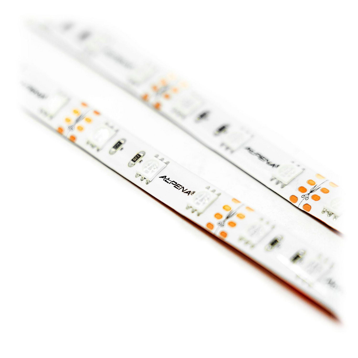 Trousse de base de bandes lumineuses à DEL Max d’Alpena pour l’intérieur et l’extérieur – Rouge