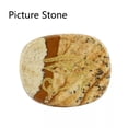 thumbnail image 1 of CUITING Natural Pocket Stone Engraved ”Eye of Horus” Inspirational Positive Word-Spotted Stone, 1 of 6