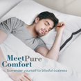 thumbnail image 2 of Pillows Queen Size Hotel Quality Cooling Down Alternative Gusseted Bed Pillows for Side Back or Stomach Sleepers Soft and Supportive for Sleeping Machine Washable, 2 of 9