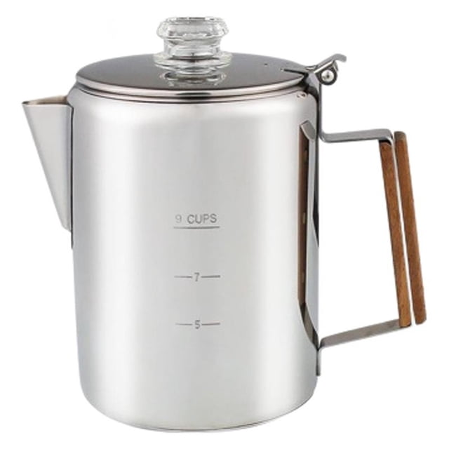 Percolateurs à Café pour Camping, Percolateur Cafetière Extérieur 9 Tasses