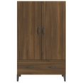 thumbnail image 3 of vidaXL Highboard Brown Oak 70x31x115 cm Engineered Wood, 3 of 5