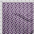thumbnail image 3 of oneOone Cotton Poplin Purple Fabric Florals Sewing Craft Projects Fabric Prints By Yard 56 Inch Wide, 3 of 4