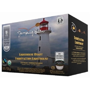 Jumping Bean Light House Roast Light Roast Café biologique PODS