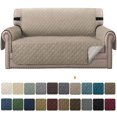 thumbnail image 1 of JUNWELL 100% Waterproof Sofa Cover Machine Washable Couch Cover Non Slip Furniture Protector Slipcover for Dogs  Children  Pets  Oversized Sofa  Brown, 1 of 8
