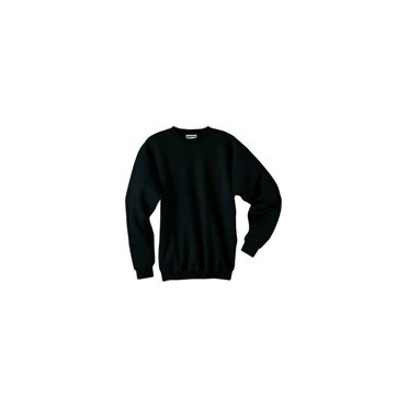 Ultimate Cotton Fleece Crew 10 oz (Pack of 1) Size:X-Large Color:Black